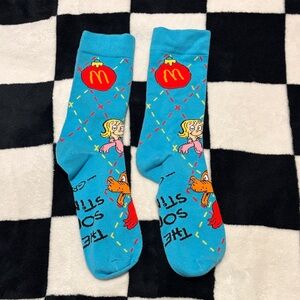 McDonald’s grinch socks